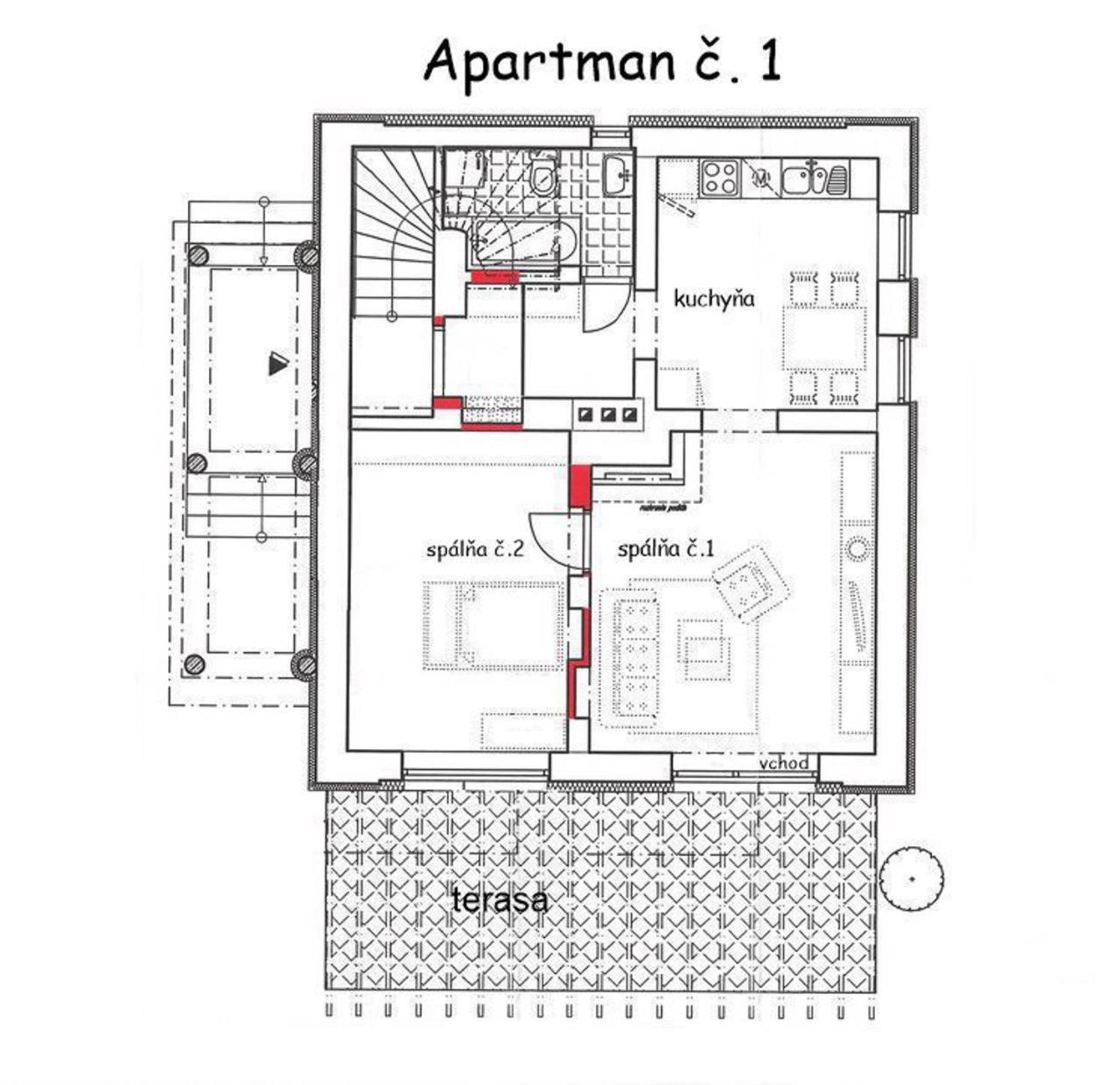 Apartmany Diana Dunajská Streda Zimmer foto